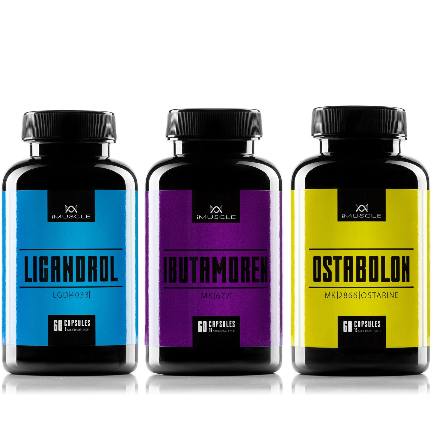 Ostarine+Ibutamoren+Ligandrol - iMuscle Deutschland SARMs