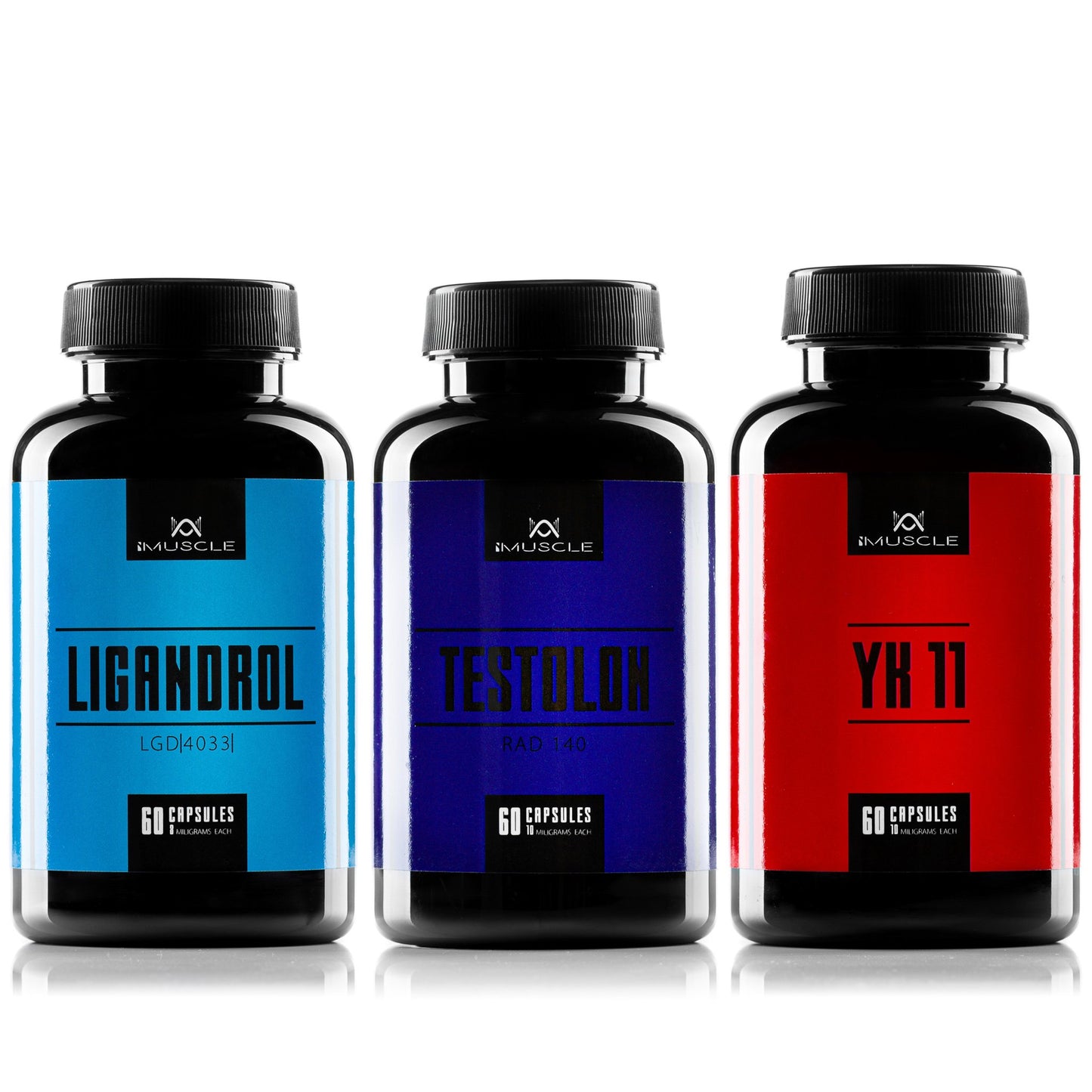 iMuscle Sarm Ligandrol, Testolon, YK 11