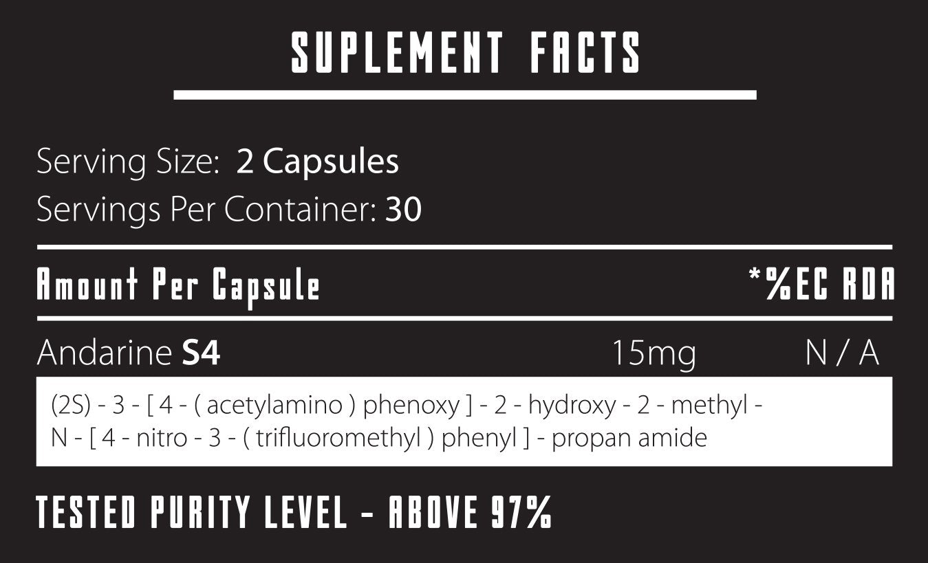 iMuscle Sarm Andarine S4 | 60/15mg