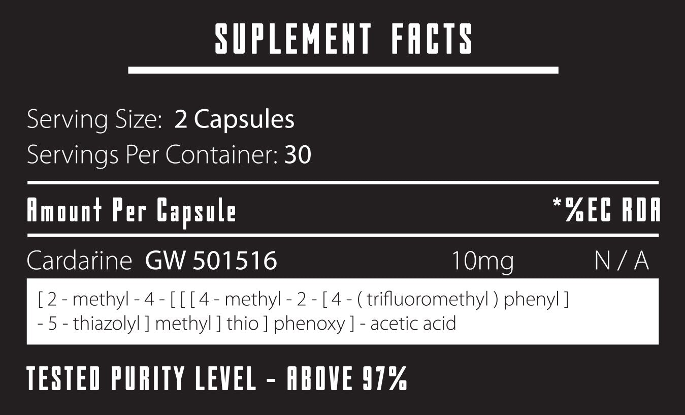 iMuscle Sarm Cardarine GW501516 | 60/10mg
